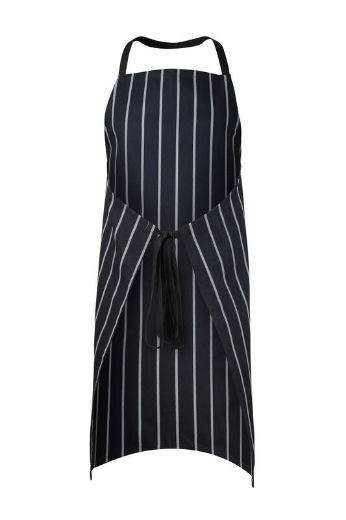 Picture of ChefsCraft, Full Bib Café Stripe Apron, 90 x 92cm